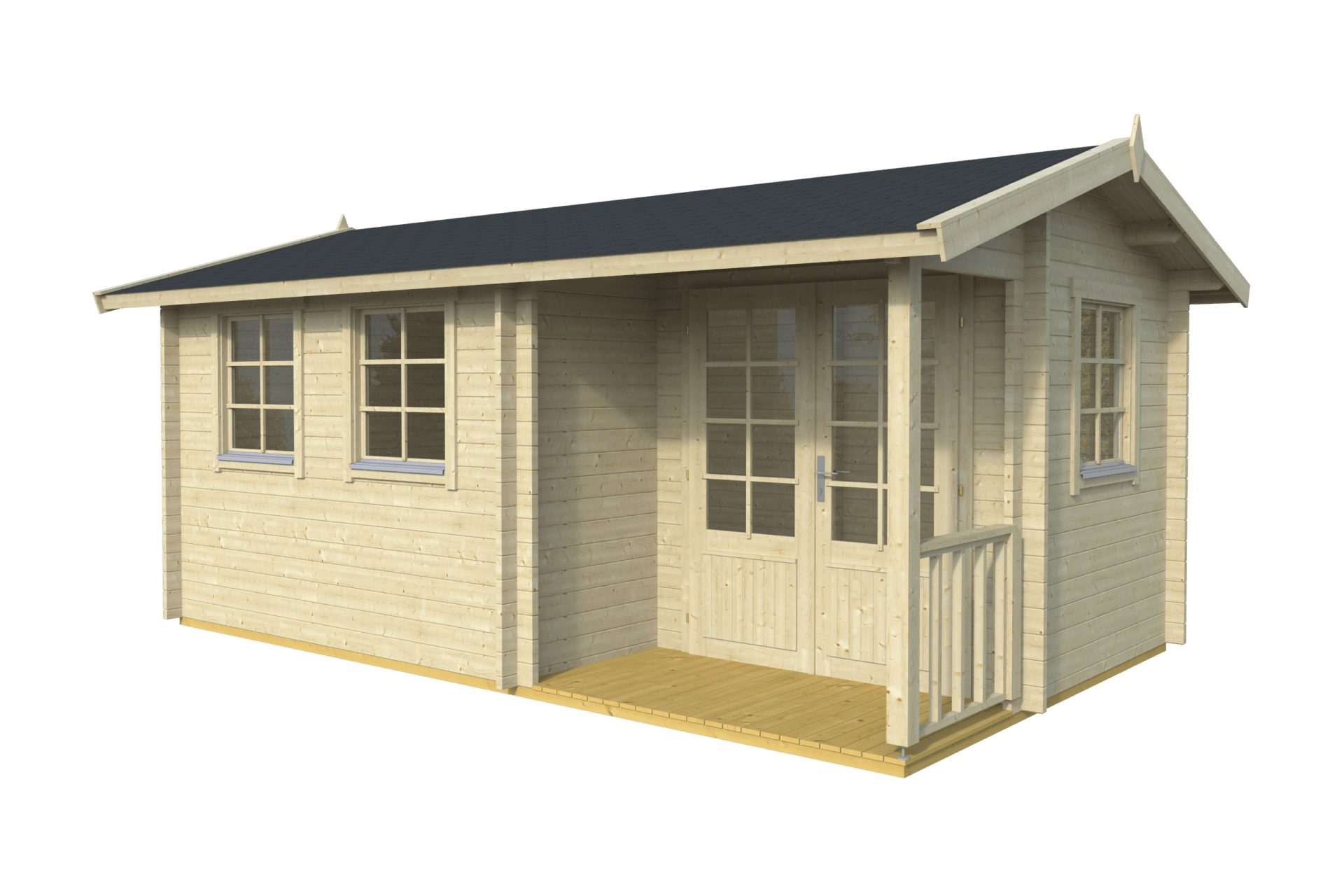 Bristol Log Cabin | 5.2 x 3.2m