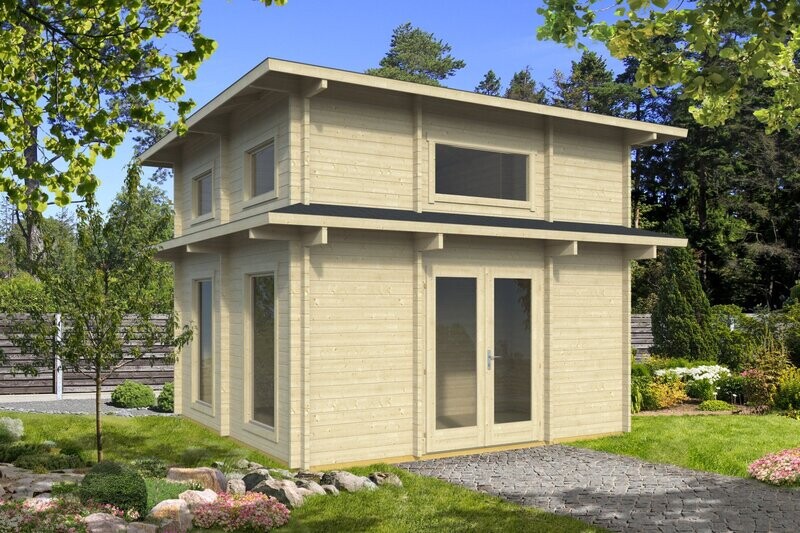 Olympos Log Cabin | 4.4 x 4.4m