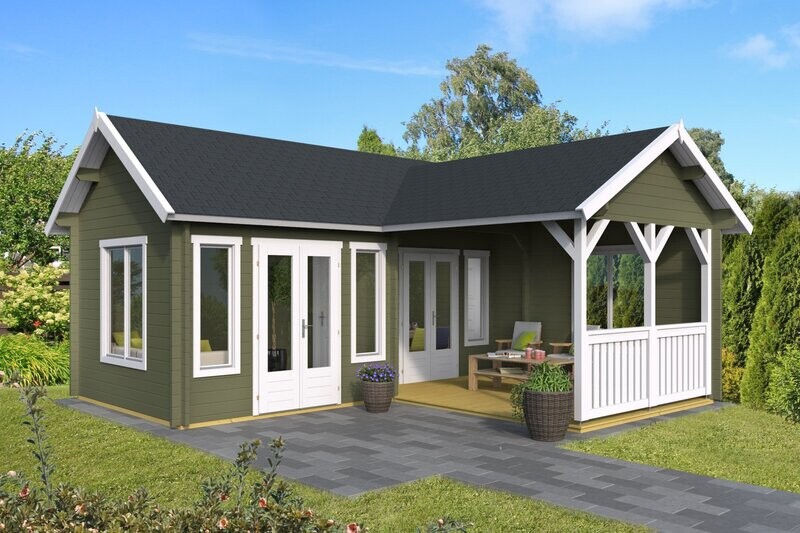 Karl Log Cabin | 6.2 x 8.0m
