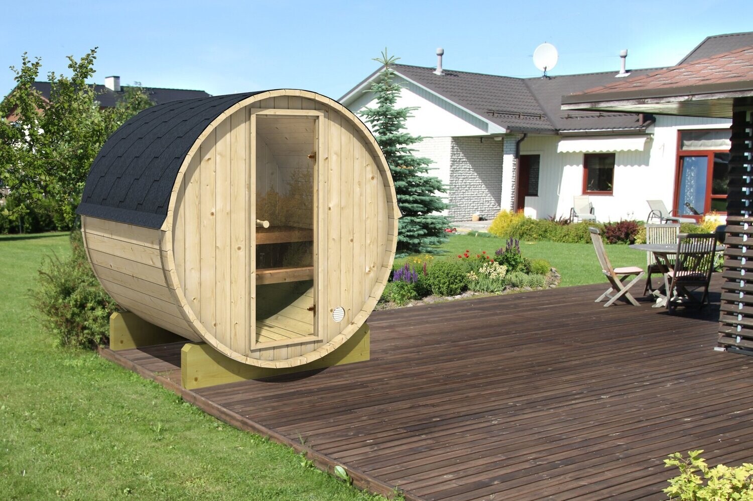 Terrace Sauna | 1.6 x 2.3m