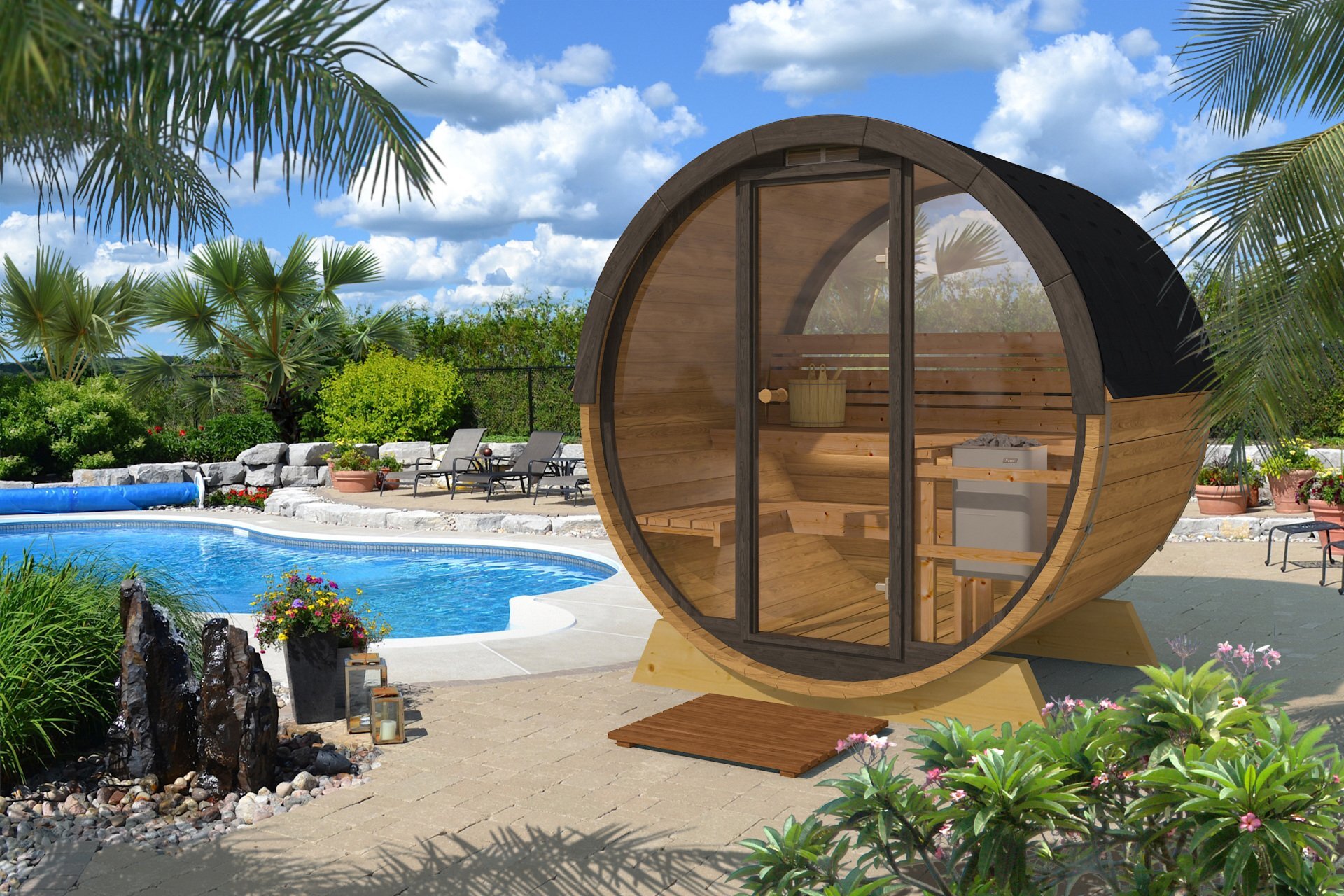 Pool Sauna | 1.6 x 2.3m