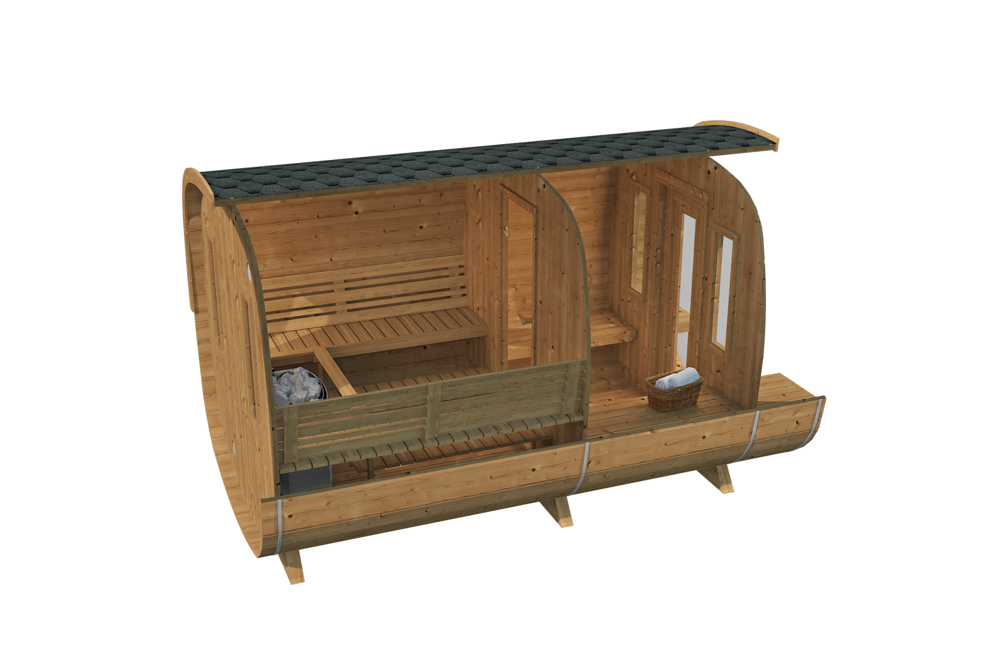 Sauna Icon | 4.0 x 2.3m