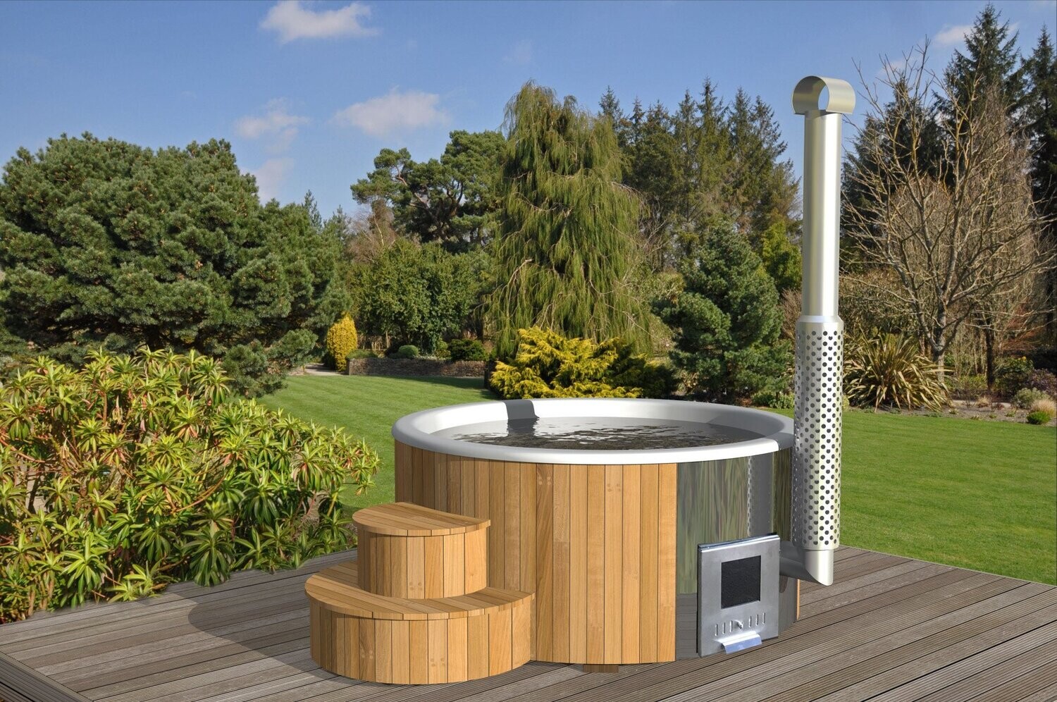 Deluxe Hot Tub 200 | Glamping Pods For Sale