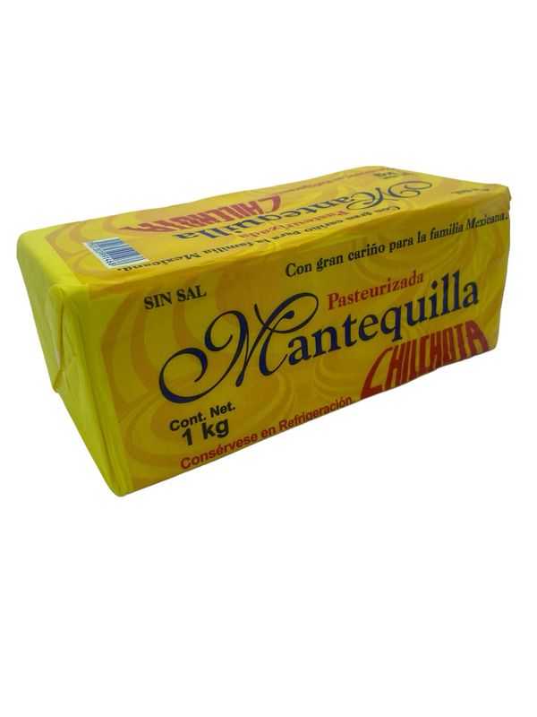 Mantequilla Chilchota sin sal 1 kg