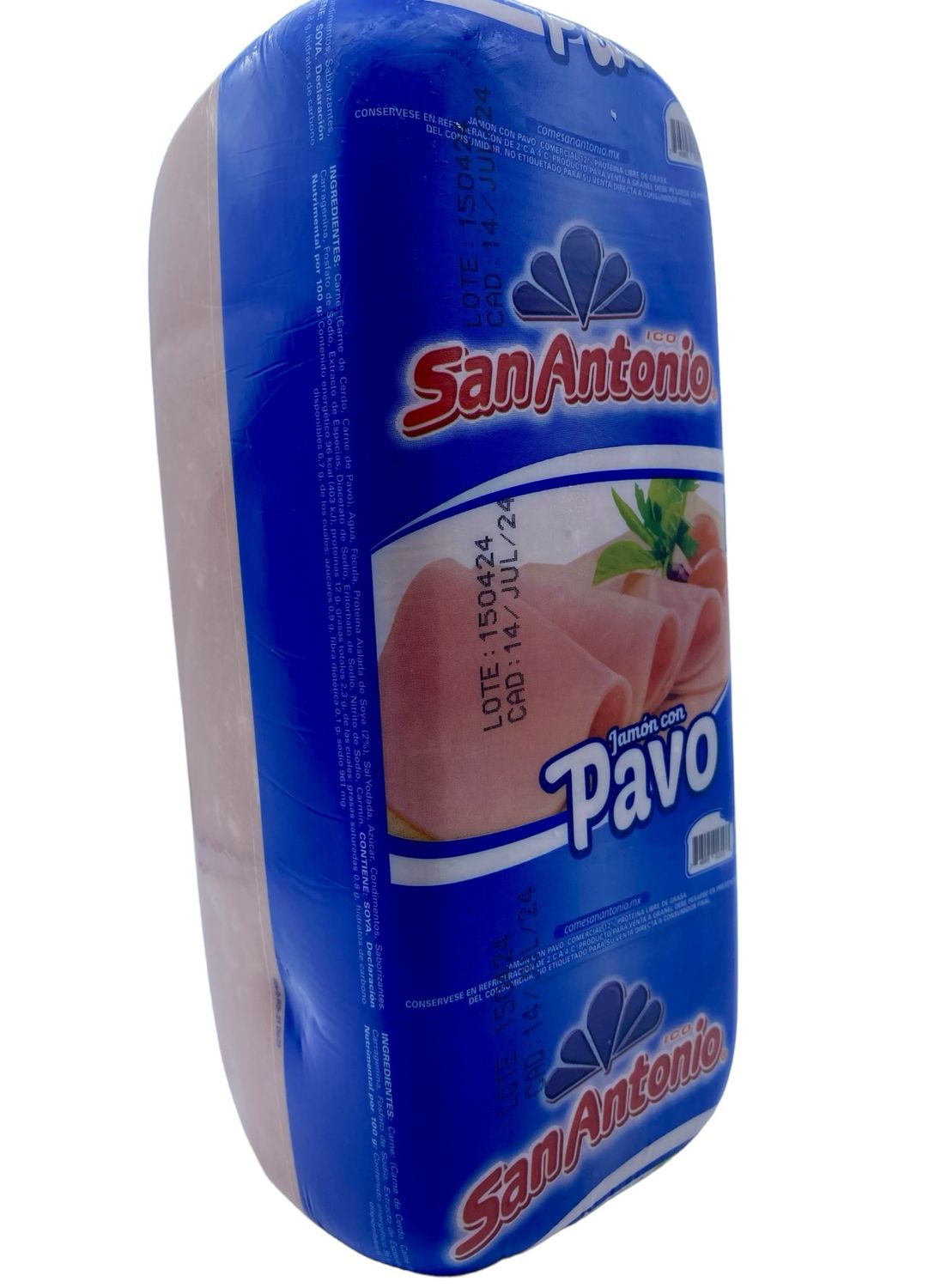 Jamón de Pavo San Antonio MAYOREO 3.1kg aprox.