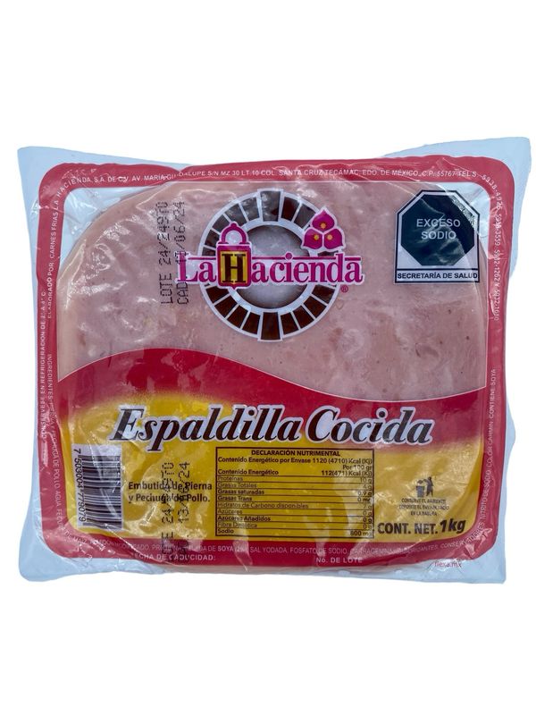 Espaldilla Cocida La Hacienda 1kg