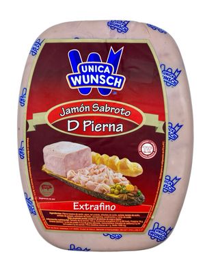Jamón Sabroto de Pierna Wunsch Extrafino MAYOREO 6kg aprox