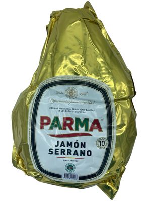 Jamón Serrano Parma MAYOREO 5kg aprox