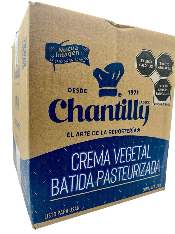 Crema Vegetal Batida Chantilly 5kg Crema Vegetal Batida Chantilly 5kg