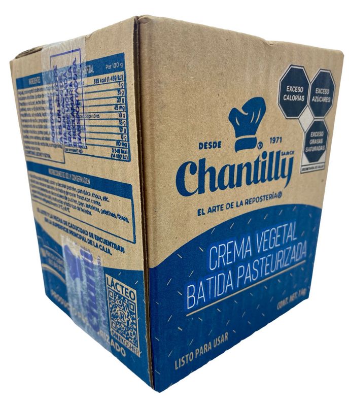 Crema Vegetal Batida Chantilly 1kg Crema Vegetal Batida Chantilly 1kg