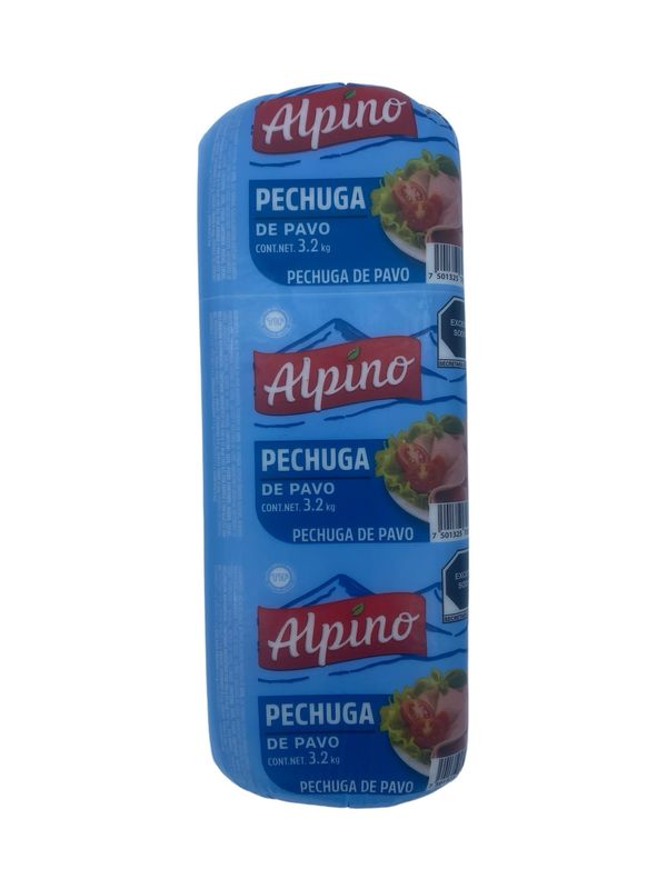 Pechuga de Pavo Alpino MAYOREO 3.2kg aprox. Pechuga de Pavo Alpino MAYOREO 3.2kg aprox.