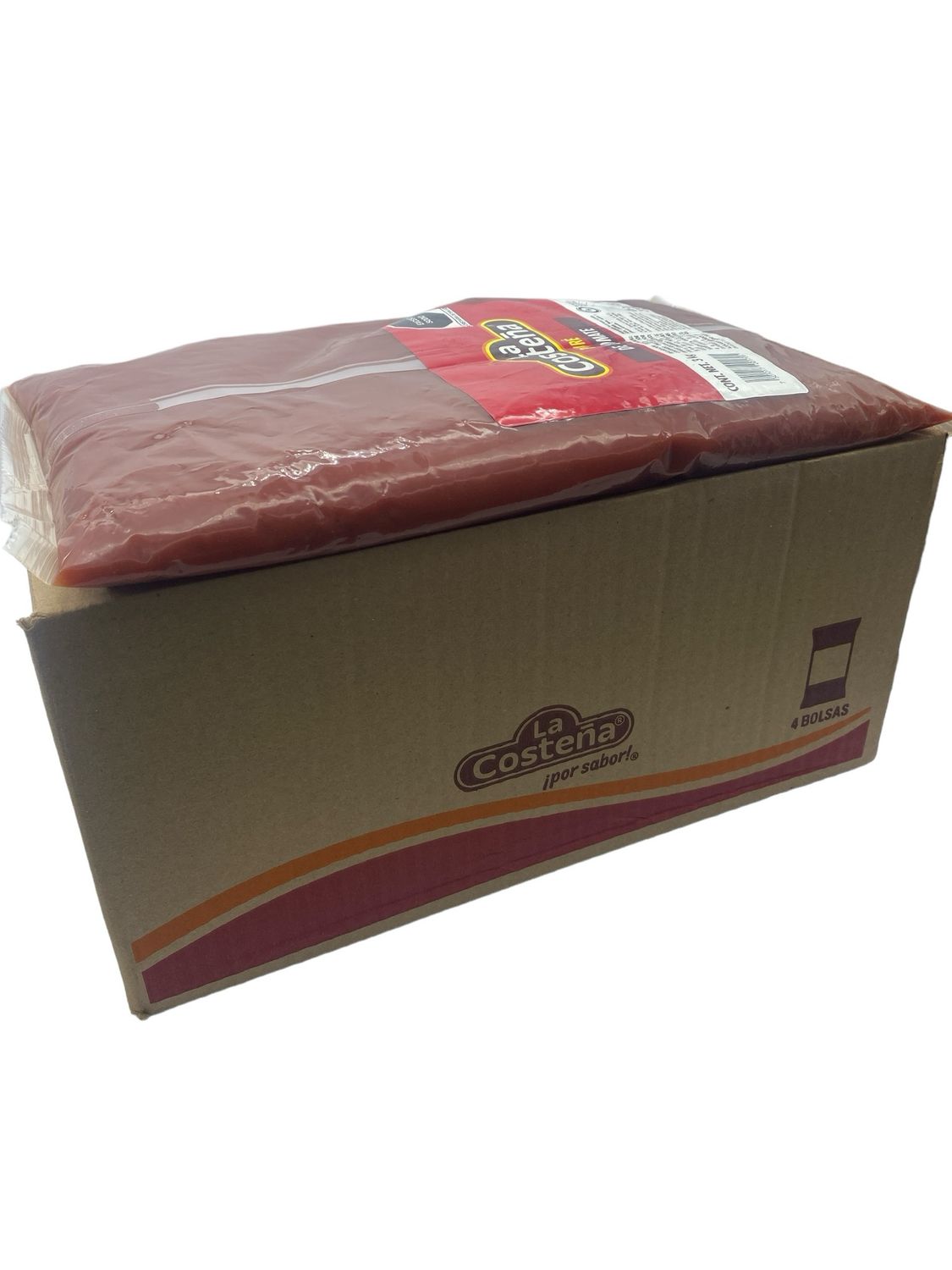 Puré de Tomate La Costeña Caja c/4 bolsas 3kg