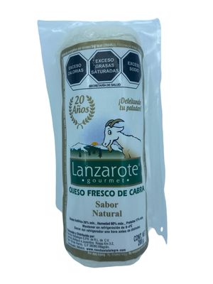 Queso de Cabra Lanzarote Natural 200gr
