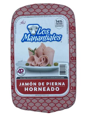 Jamón de Pierna Ahumado Los Manantiales MAYOREO 7.3kg aprox