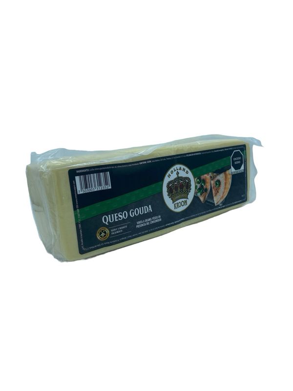 Queso Gouda Holland Kroon Tierno MAYOREO 3.1 Kg aprox Queso Gouda Holland Kroon Tierno MAYOREO 3.1 Kg aprox