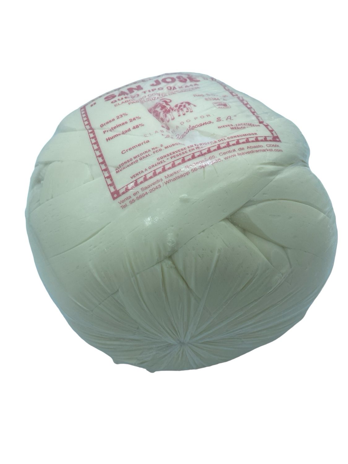 Queso Oaxaca San José MAYOREO 3kg aprox.