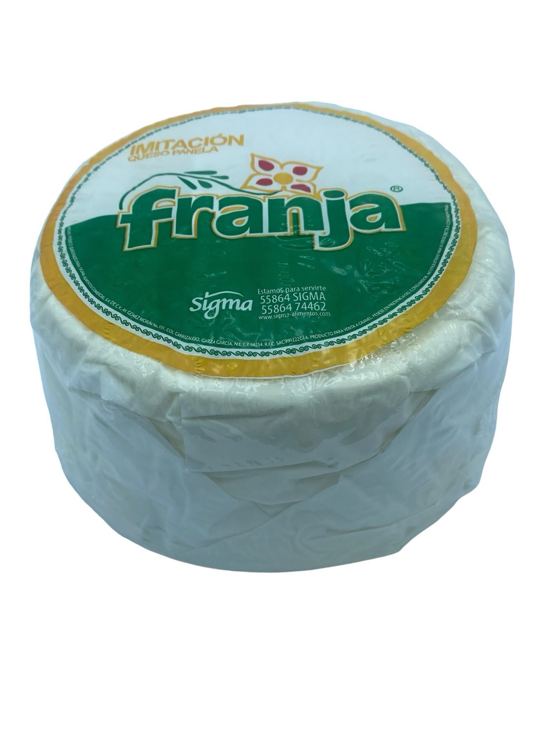 Queso Panela Franja 2.2kg aprox.