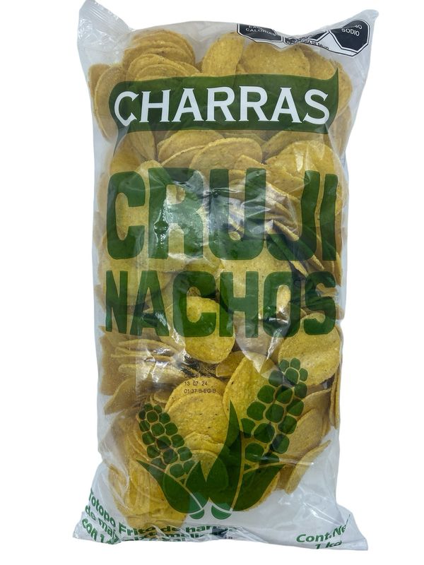 Crují Nachos Charras 1kg
