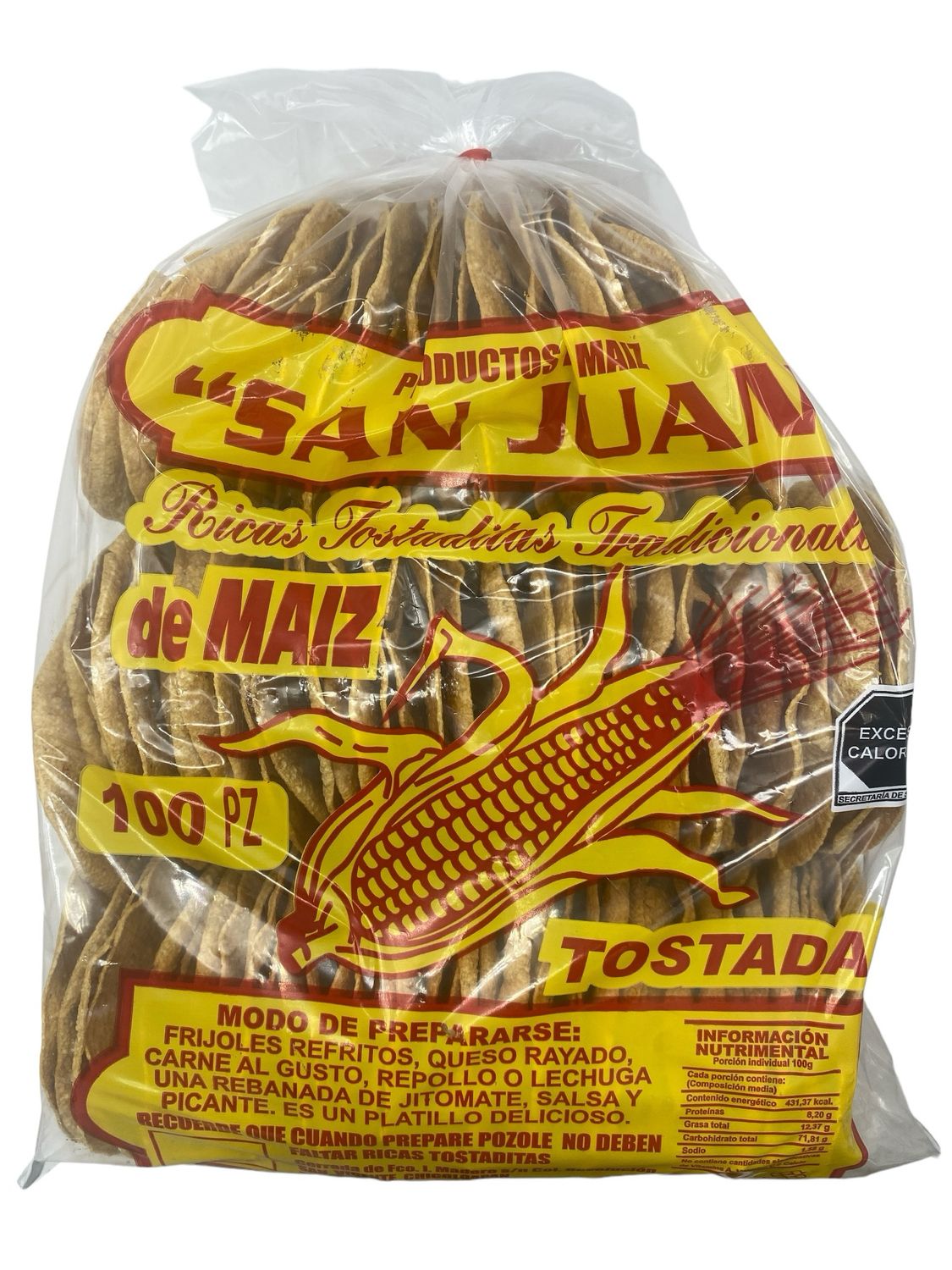 Tostadas San Juan 100 pzas