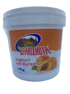 Yoghurt Chilchota Durazno 4kg