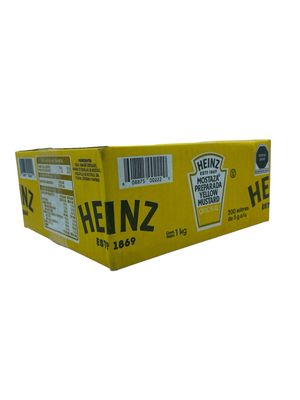 Mostaza Heinz porcionada 5gr/200pzas