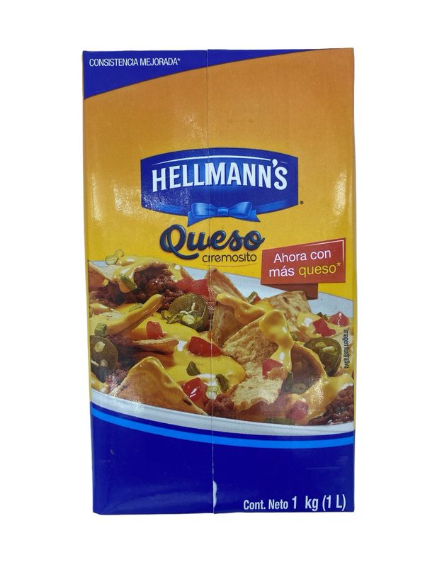 Queso Líquido Hellman’s 1 Lt