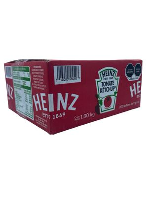 Ketchup Heinz porcionada 9gr/200pzas