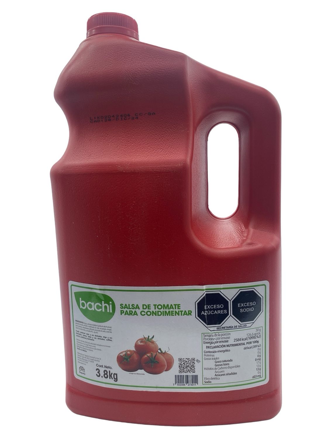 Salsa de Tomate Bachi 3.8 Kg