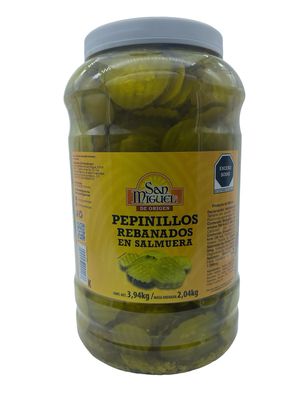 Pepinillo Rebanados en Salmuera 3.9Kg