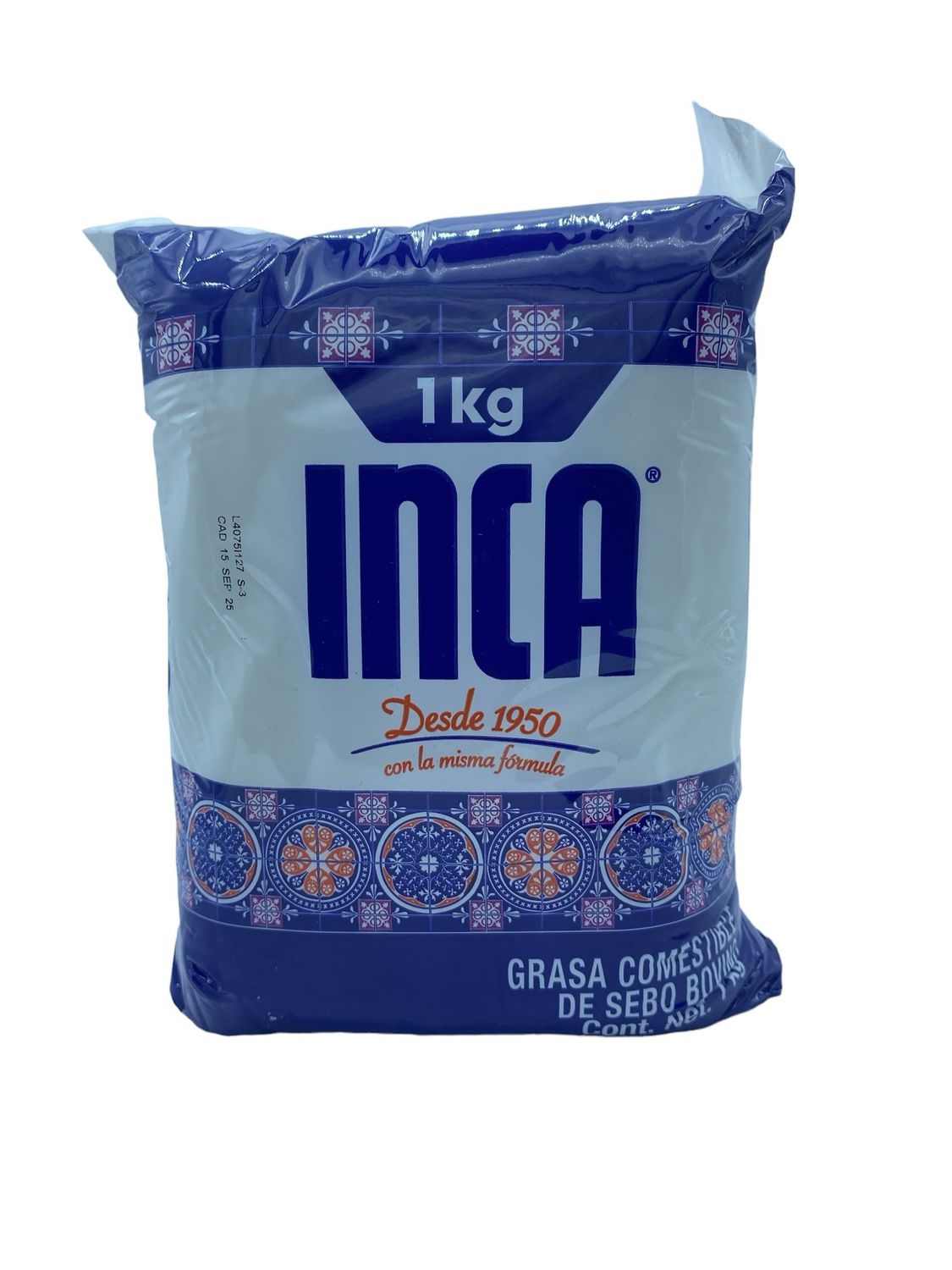 Manteca Vegetal Inca 1kg