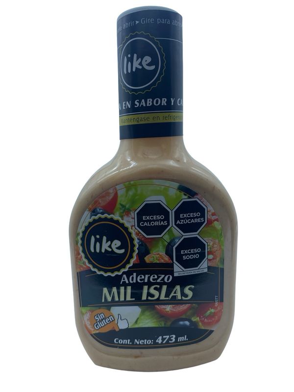 Aderezo Mil Islas Like 473 ml