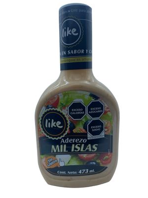 Aderezo Mil Islas Like 473 ml