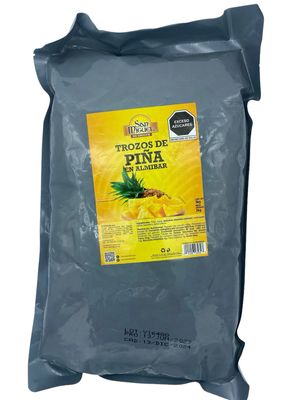 Piña en Trozos en Almíbar Pouch 3Kg