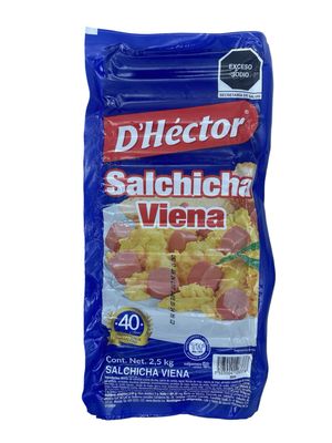 Salchicha Viena D’Héctor 2.5 Kg