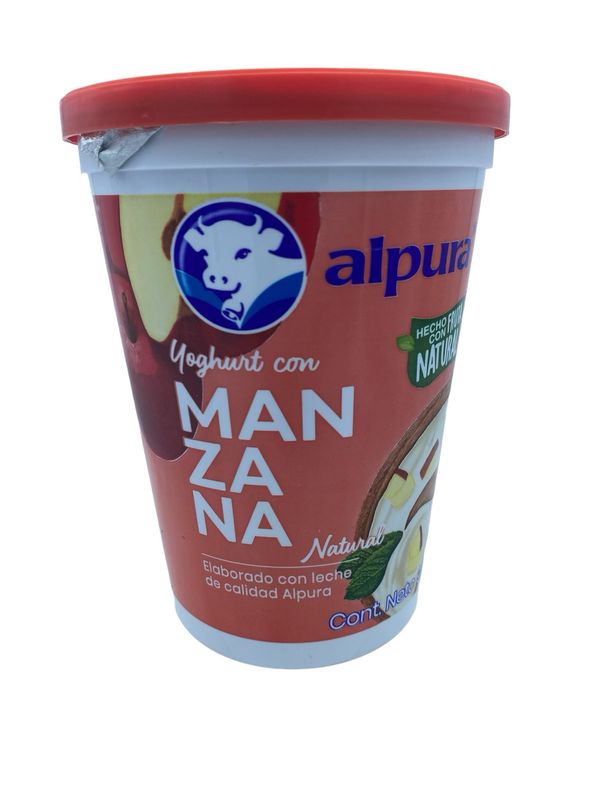 Yoghurt Alpura Manzana 900ml