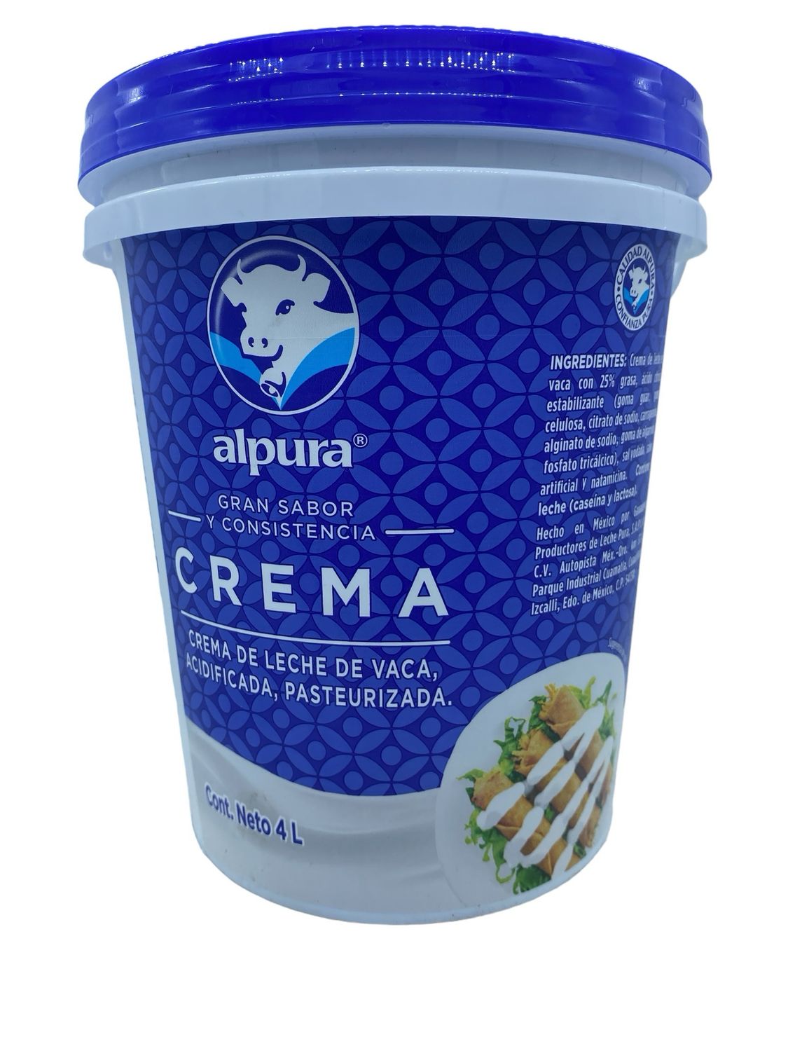 Crema Alpura 4 Lt