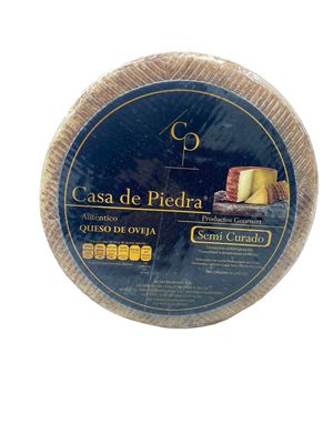Queso Manchego Semicurado 3 meses nacional 3 Kg