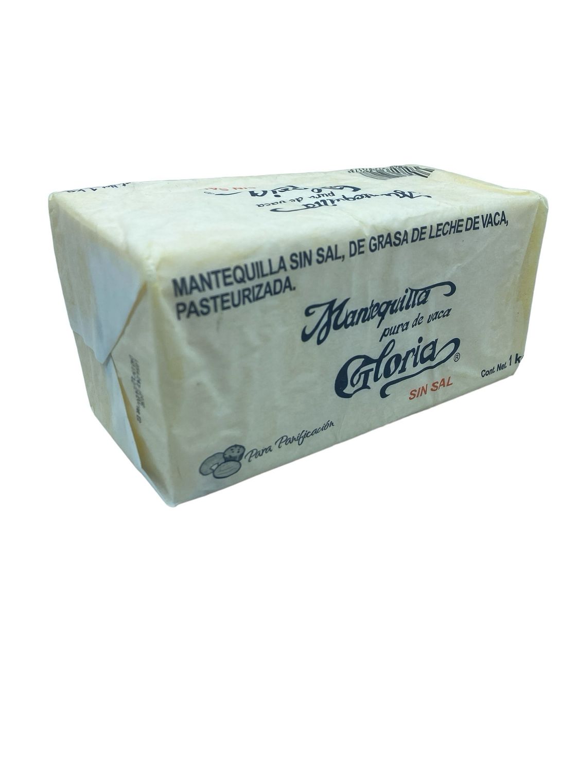 Mantequilla Gloria Sin Sal 1 Kg