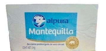 Mantequilla Alpura Bloque 5 Kg
