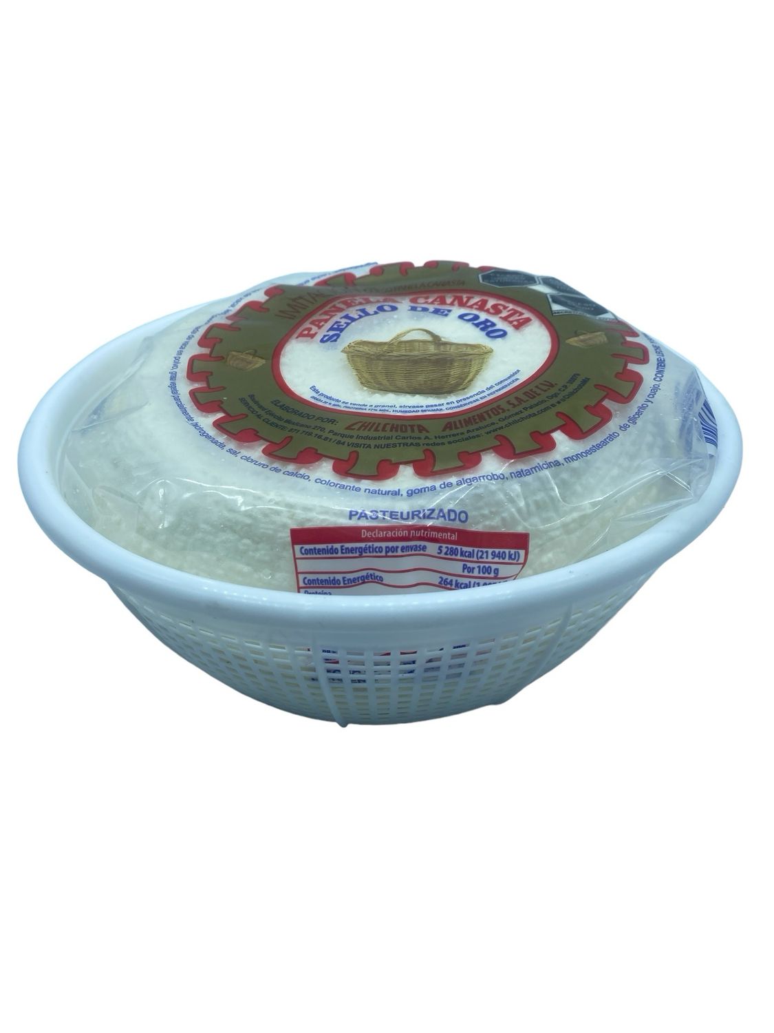 Queso Panela Sello de Oro 800 gr aprox.