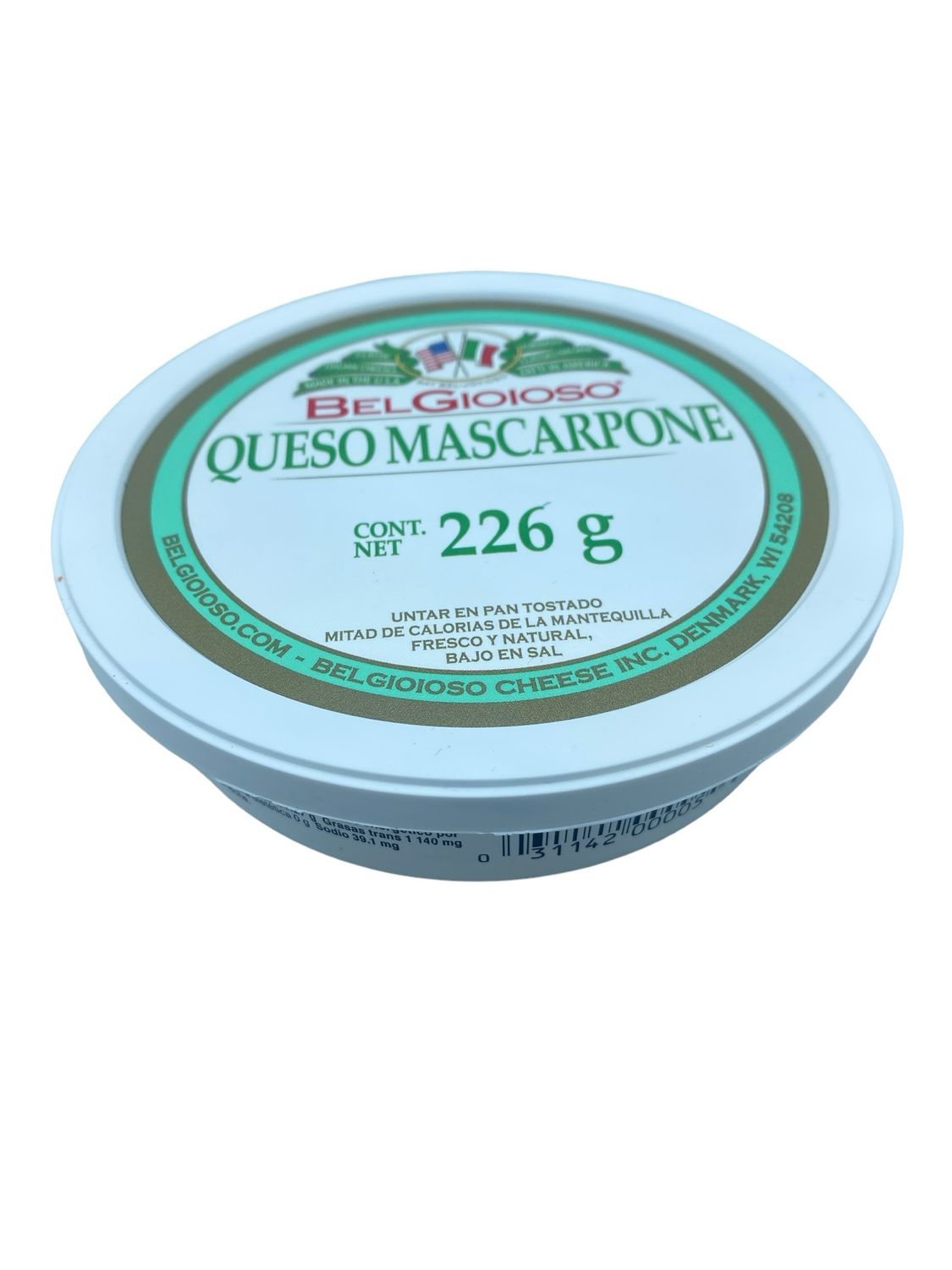 Queso Mascarpone Belgioioso 226 gr