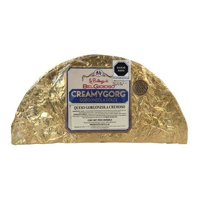 Queso Gorgonzola Belgioioso Cuña 1 Kg aprox.