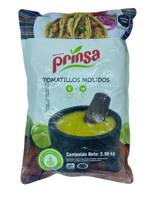 Tomatillos Molidos Prinsa Kosher  2.90 Kg
