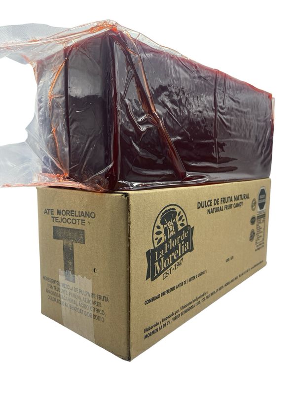 Ate de Tejocote Flor de Morelia Barra 6 Kg
