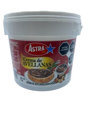 Crema de Avellanas Astra 3kg