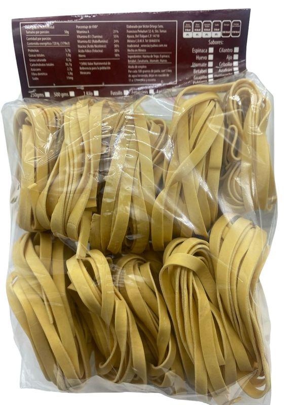 Fettuccini de Huevo 500gr