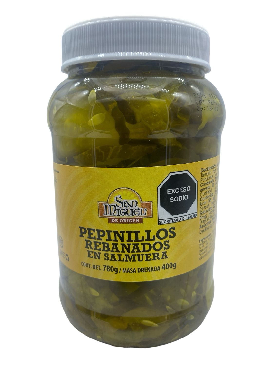 Pepinillos Rebanados en Salmuera 780gr
