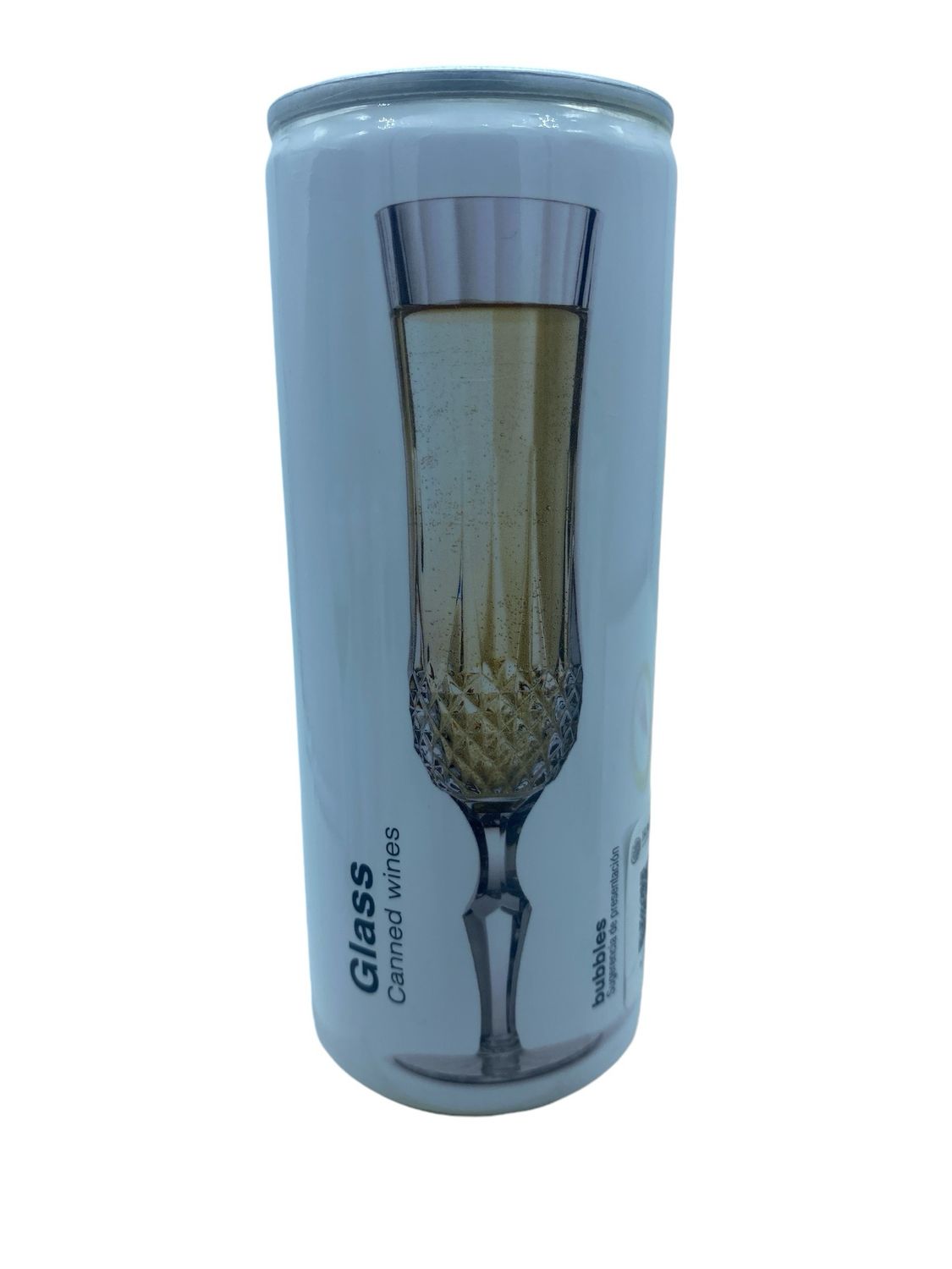 Vino Blanco Espumoso en lata 250ml