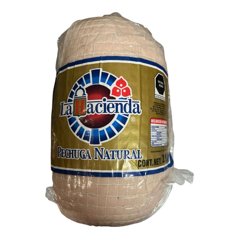 Pechuga de Pavo Natural Hacienda MAYOREO 3.4kg aprox. Pechuga de Pavo Natural Hacienda MAYOREO 3.4kg aprox.