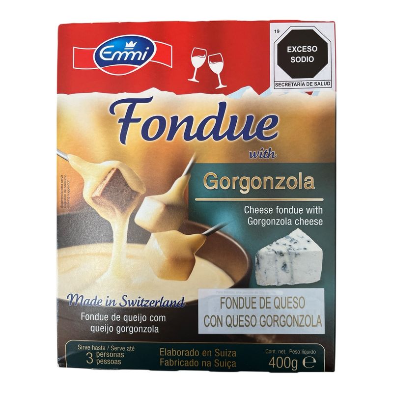 Queso Fondue Emmi Gorgonzola 400gr